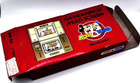Mickey & Donald &ndash; GAME & WATCH&trade; Multi Screen (1982) MINT condition  