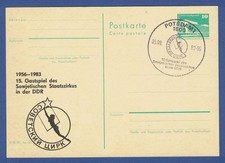 DDR-Pr.-Ganzsache 1983, 15. Gastspiel des Sowjetischen Staatszirkus in der DDR