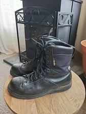 DANNER Pursuit Excel Mens 8.5 Boots Gore-Tex Black Leather Military Combat Work