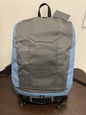 Lower pro grey And Blue Camera Backpack