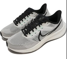 Nike Air Zoom Pegasus 39 Grey Black Sz 8 DH4071 004 Running Shoes
