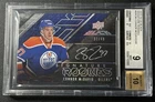 CONNOR MCDAVID BGS 9 2015-16 UPPER DECK BLACK SIGNATURE ROOKIE 10 AUTO RC /49
