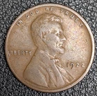 1922-D "Weak D" RARE Third Reverse Lincoln Wheat Cent Old Glory C&C 1c Auction!