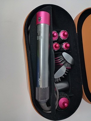 DYSON AIRWRAP STYLER WITH 3 ATTACHMENTS - FUCHSIA/IRON | eBay