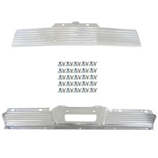 1963 Impala License Plate Panel Front Rear Pair 2 Pcs W Clips 50 Pcs New 1963 Impala License Plate Panel Front Rear Pair 2 Pcs W Clips 50 Pcs New