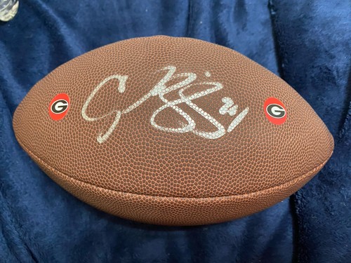 Champ Bailey Autographed Signed Denver Broncos Fooball! Georgia Bulldogs & Icon Beckett COA! 