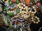 Junk Drawer Lot 2lbs Broken Vintage-Now Jewelry for Crafts Repairs — photo 7