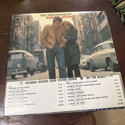 BOB DYLAN ''The Freewheelin'' Columbia LP (CL-1986) Not For Resale Rare