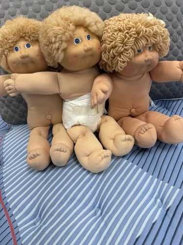 Cabbage Patch Kids Doll TLC Lot Freckles 1983 OK Factory