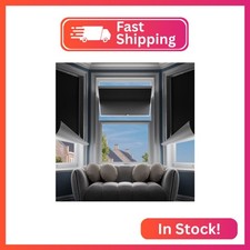 G-WACK Blackout Curtains for Bedroom,Portable No-drill Blackout Blinds for Indoo