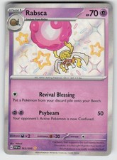 Rabsca #163 Prices | Pokemon Paldean Fates | Pokemon Cards