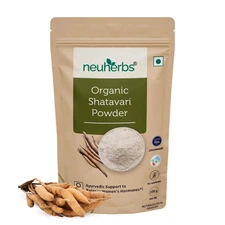 Neuherbs Organic Shatavari Powder - Ayurvedic Support To Balance Hormone 100g