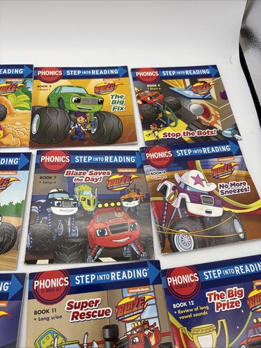 Phonics (Blaze and the Monster Machines) (Step into Reading) Paperback 12 Books - Picture 5 of 8