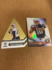 JIMMY GAROPPOLO RC 2014 Crown Royale GOLD DIE CUT #PC11 & Platinum #143 (f2)
