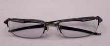 OAKLEY FRAMES ONLY EYEGLASSES OX3119-0455 HALF SHOCK BRUSHED CHROME 51-18-142