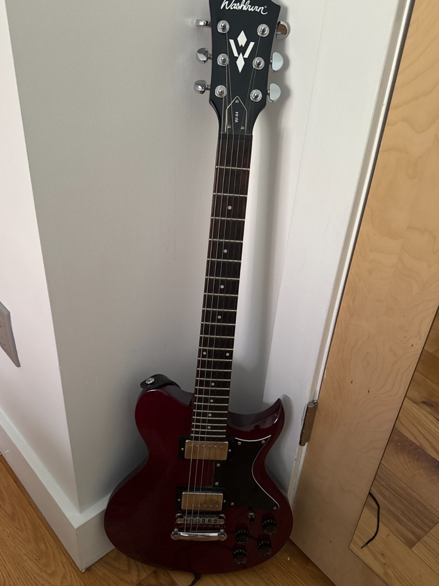 Washburn WI64 Electric Guitar – Mahogany Body, Dual Humbuckers