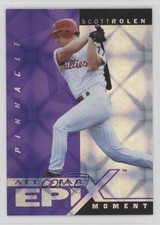 1998 Pinnacle Plus All-Star Epix Moment Purple Scott Rolen #E11 HOF nd3