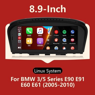 Wireless CarPlay Auto Touchscreen CCC Für BMW 3 5er E90 E91 E92 E93 E60 E61 E62