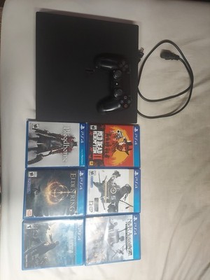 Ps4 Pro Console 1tb Game Lot Red Dead Redemption 2 Elden Ring Bloodborne