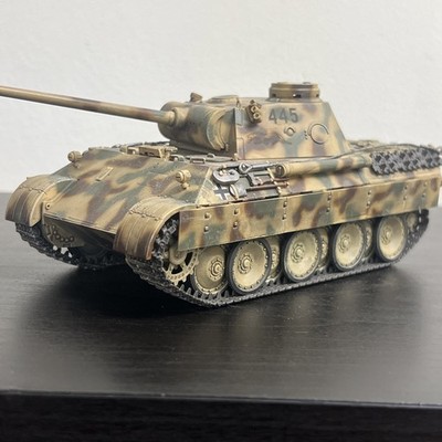 Vintage Finished Masterwork Tamiya 1/48 No.97 German Panther D type Kursk model