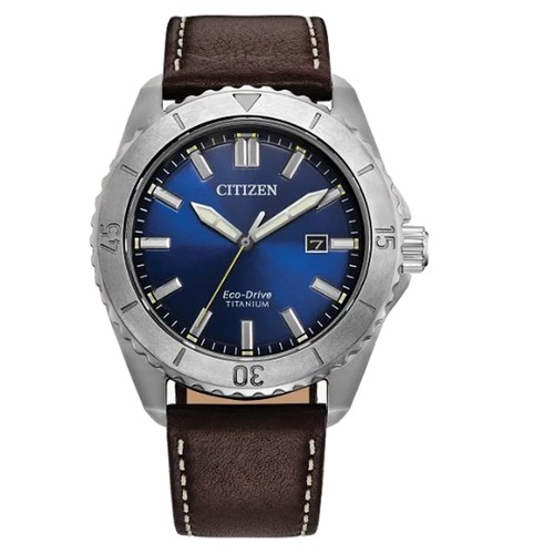 Citizen Brycen Super Titanium Mens EcoDrive Watch AW184009L G2U