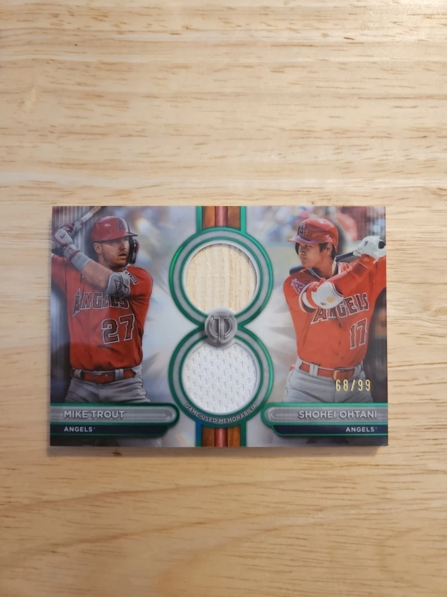 2024 Topps Tribute - Mike Trout Shohei Ohtani #DR2-TO for sale | eBay