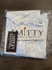 SMITTY | VBS-487 | Camisa de malla blanca con bolsillo | Voleibol | Camisa oficial