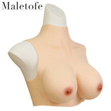 Silicone Breast Forms Breastplate Fake Boobs For Drag Queen Crossdresser E Cup