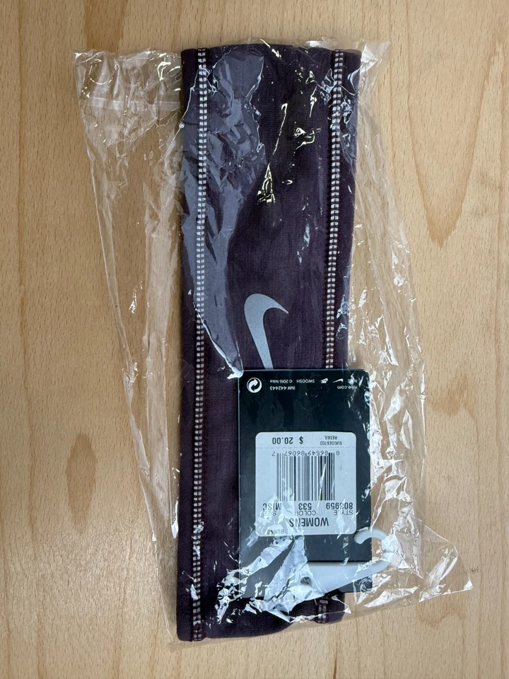 Обруч для волос женский Nike Run Flash Running Berry B один размер - Изображение 3 из 4