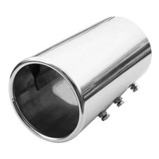 Exhaust Tip Trim Pipe Tail Muffler Chrome For Mini Clubman Countryman R56 F55