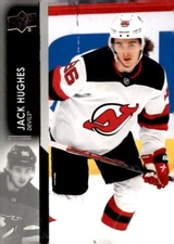 2021-2022 Upper Deck Hockey #110 Jack Hughes New Jersey Devils Series 1