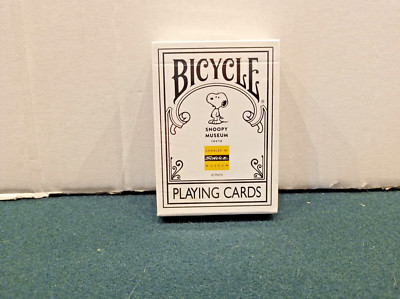 Bicycle Snoopy Museum Playing Cards