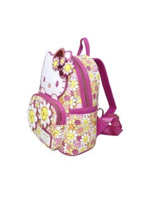 Loungefly Sanrio Hello Kitty Floral Backpack Loungefly Sanrio Hello Kitty Sunshine Floral Cosplay Mini  main image 3