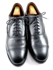 Allen Edmonds  "FIFTH AVENUE" Men's Cap-Toe Oxfords 11 E Black DAINITE (534N)