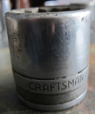 1940's CRAFTSMAN 1-5/8" SOCKET 3/4" DRIVE 12 POINT CIRCLE K S-K production