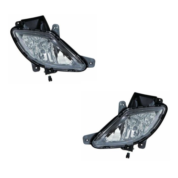Nebelscheinwerfer Set Links Rechts Passend FüR Hyundai IX20 JC H27W 2 P13W-image