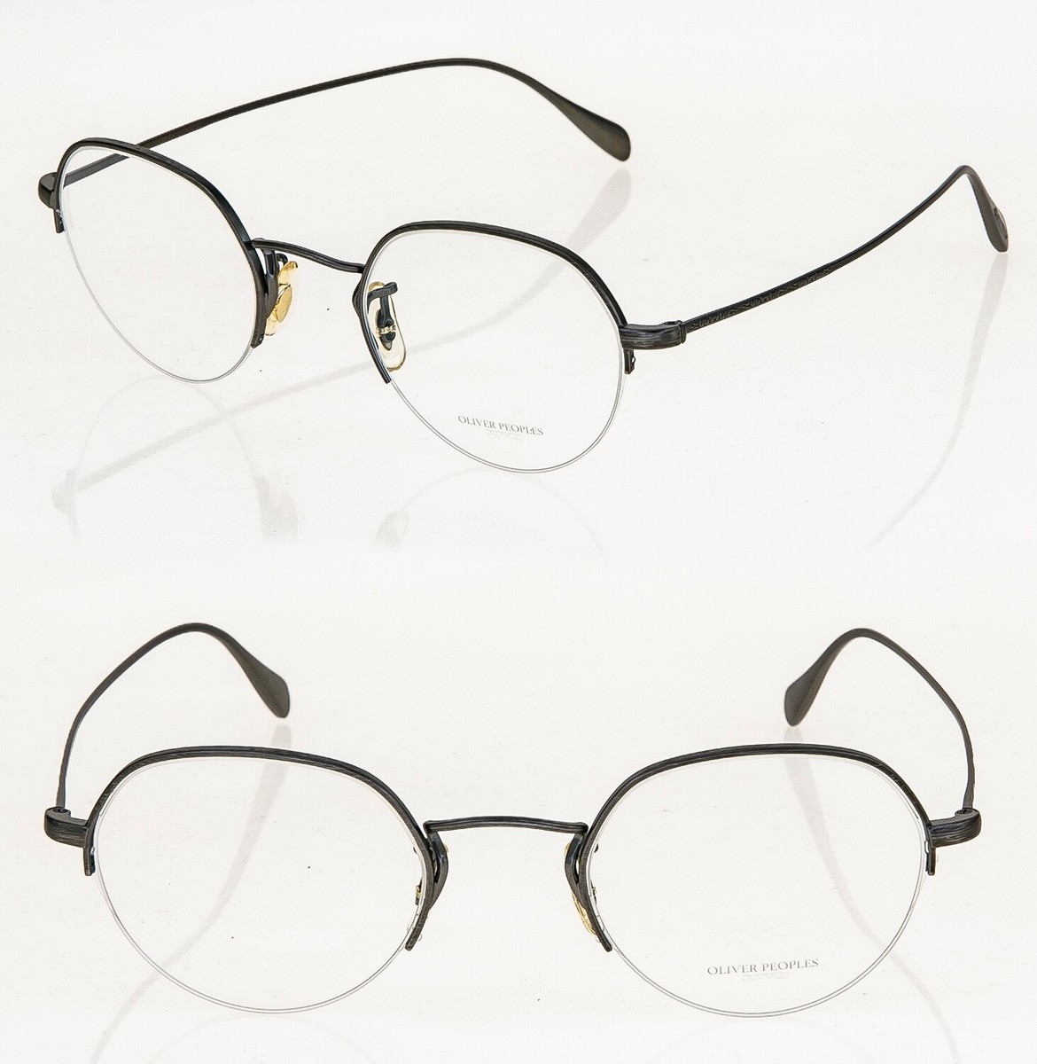 OLIVER PEOPLES ROLAND OV1189 Antique Pewter Eyeglasses Optical