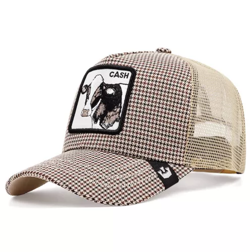 Gorra de béisbol de malla de camionero con estampado de animales estilo hip hop para hombre EN STOCK - Imagen 70 de 123