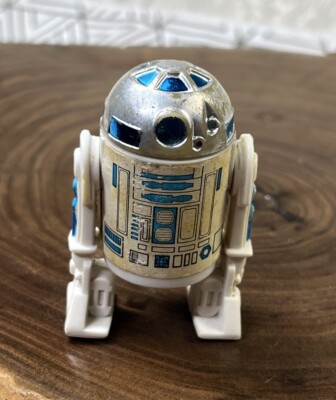 Star Wars R2-D2 Solid Dome Original Action Figure Vtg 1977 Hong Kong Clicks