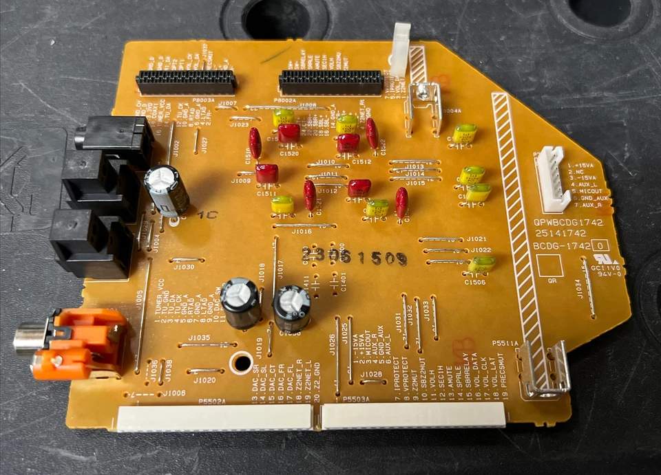Onkyo TX-NR646 Optical Input Board / Coaxial Input - Image 4 of 4