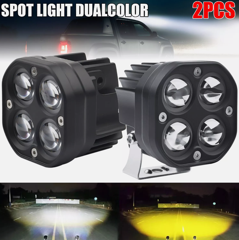 3inch LED Work Light Flood/Spot Cube Pods Bar Driving Fog Lamp Offroad Truck SUV