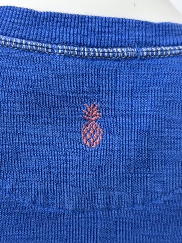 Tommy Bahama Tobago Bay Womens Sweatshirt Shorts Set M Cotton Blue Pockets Logo - Picture 9 of 18