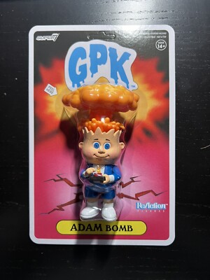 Garbage Pail Kids Adam Bomb 5'' Action Figure GPK ReAction Toy by Super7  & Topps