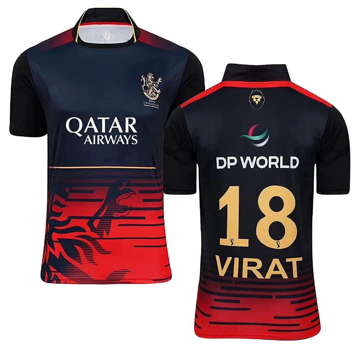 Cricket Jersey for Men and Boys RCB Green & RED Cricket Jersey 22-23 VIRAT  KHOLI Jersey 4-5 Years : : Clothing & Accessories