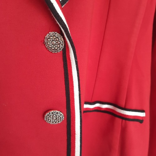 IMPERIAL, Made in Italy Gorgeous Blazer Jacket Red Size L - Picture 2 of 17