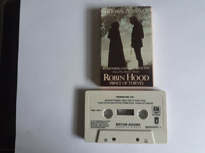 Bryan Adams, Everything I Do I Do It For You (Cassette Single,1991, A&M Records)