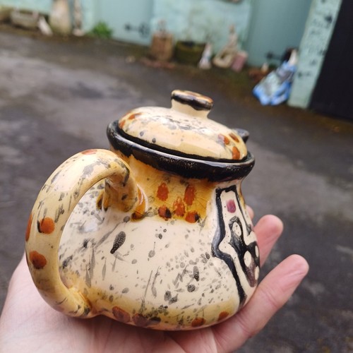 Vintage KAZURI KENYA Pottery Africa Tribal Teapot - Picture 3 of 9