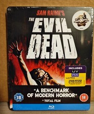 The Evil Dead (1982) Blu Ray Steelbook Uk New...