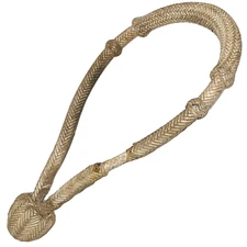 Braided Rawhide 5/8 Inch 16 Plait Flexible Core Vaquero Bosal Hackamore Damaged