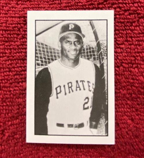 1984 Renata Galasso Baseball Collector Series Roberto Clemente #1 HOF (1417)